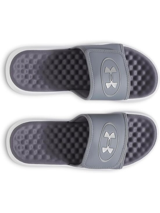 Men\'s Titan Grey Ignite Pro Slide Comfort Soft Rubber Slip On Flat Sandal Shoes main image 5
